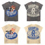 ROUGHPLAY Heavyweight Distressed Graphic Tee - Flame Oval Emblem