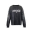 Saint Michael Graphic Emblem & Sleeve Print Sweatshirt