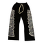 MIXED EMOTION Side Panel Graphic Wide-Leg Pants