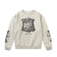 Saint Michael ST121 Jesus Crest Sleeve Graphic Sweatshirt