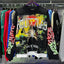 ROUGHPLAY Distressed Toxic Skeleton Graphic Long Sleeve Shirt Unisex Black Oversized Streetwear Crewneck Top