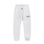 Fog Essentials Small‑Logo White Elastic‑Waist Cuffed‑Ankle Loose‑Fit Jogger Pants