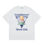 Casablanca Tennis Club Sun & Court T-Shirt - White