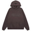 Fog Essentials Dark‑Brown Oversized Hoodie Tonal “ESSENTIALS FEAR OF GOD” Chest Print