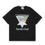 Casablanca Tennis Club Triangle Graphic T-Shirt - Black