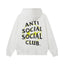 Anti Social Social Club Yellow Circle Logo Hoodie - White/Black