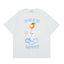 Casablanca Sport Hand & Orange Graphic T-Shirt - White