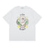 Casablanca Ornate Crest & Figure T-Shirt - White