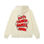 Anti Social Social Club Barbed Wire Logo Hoodie - Cream