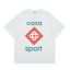 Casablanca Sport Diamond Monogram T-Shirt - White