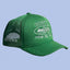 Green Vintage Trucker Cap | Embroidered Streetwear Hat