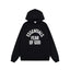 Fog Essentials Classic Black‑White Graphic Print Pullover Hoodie Unisex Street Sweatshirt