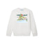 Casablanca Casa Sport Swimming Pool Graphic Sweatshirt - White
