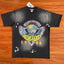 SAINT VANITY 1984 Tour of the World Eagle Earth Printed Vintage Short sleeved T-shirt