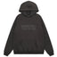 Fog Essentials Dark‑Grey Tonal “ESSENTIALS FEAR OF GOD” Oversized Kangaroo‑Pocket Hoodie