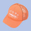 Orange Vintage Trucker Cap | Embroidered Streetwear Hat