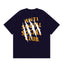Anti Social Social Club Claw Slash Logo T-Shirt - Navy Blue