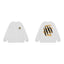 Anti Social Social Club Claw Mark Long Sleeve T-Shirt - White/Yellow