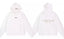 Fog Essentials Cream Off‑White Minimalist Hoodie, Oversized Neutral Street‑Wear Pullover
