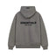 Fog Essentials Classic Logo Dark Heather‑Grey Heavy‑Weight Oversized Pullover Hoodie