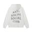 Anti Social Social Club Classic Logo Hoodie - White