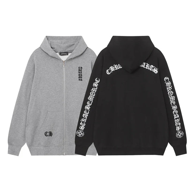 Chrome Hearts New Zip Up Hoodie 9811 Hover Image