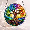 Acrylic Jigsaw Puzzle Suncatcher - Radiant Tree