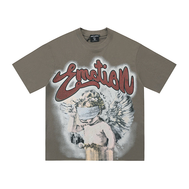 Mixed Emotion Washed Graphic Tee Hover Image