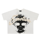 Mixed Emotion Cropped Graphic Tee