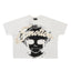 Mixed Emotion Cropped Graphic Tee
