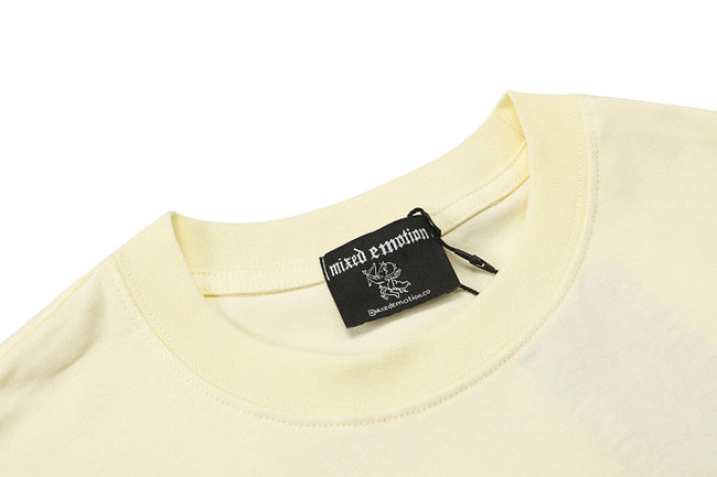 Mixed Emotion Distressed Graphic Tee Main Image
