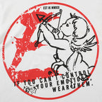 Mixed Emotion Distressed Graphic Tee