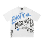 Mixed Emotion Distressed Graphic Tee