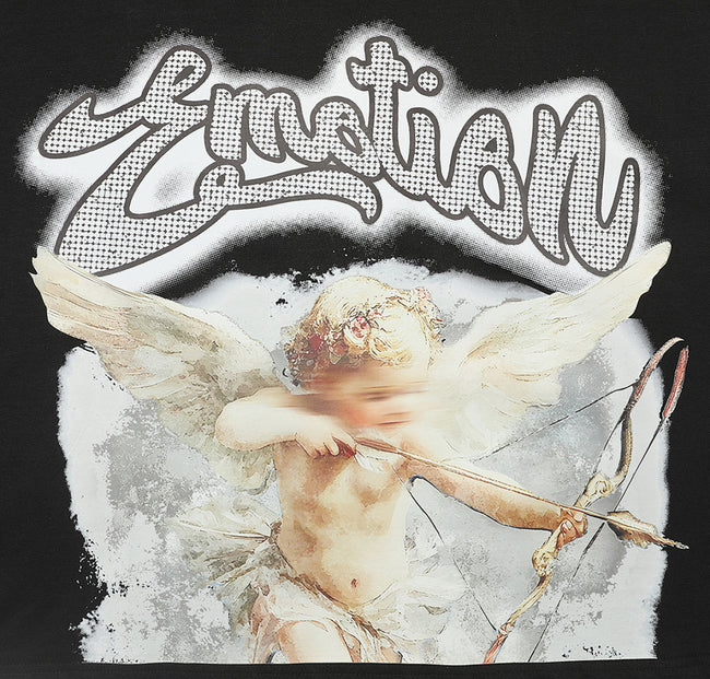 Mixed Emotion Angel Graphic Tee Main Image
