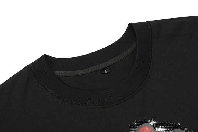 Mixed Emotion Character Graphic Tee Main Image