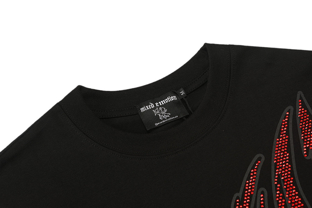 Mixed Emotion Skull Graphic Tee