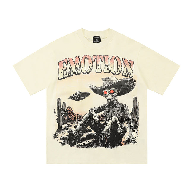 Mixed Emotion Illustrated Graphic Tee Hover Image