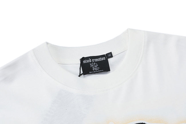 Mixed Emotion Graphic Portrait Tee Main Image