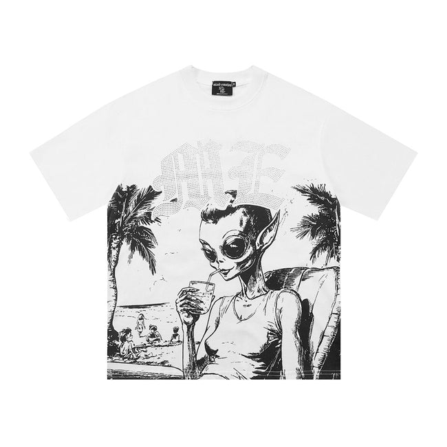 Mixed Emotion Graphic Illustration Tee Hover Image
