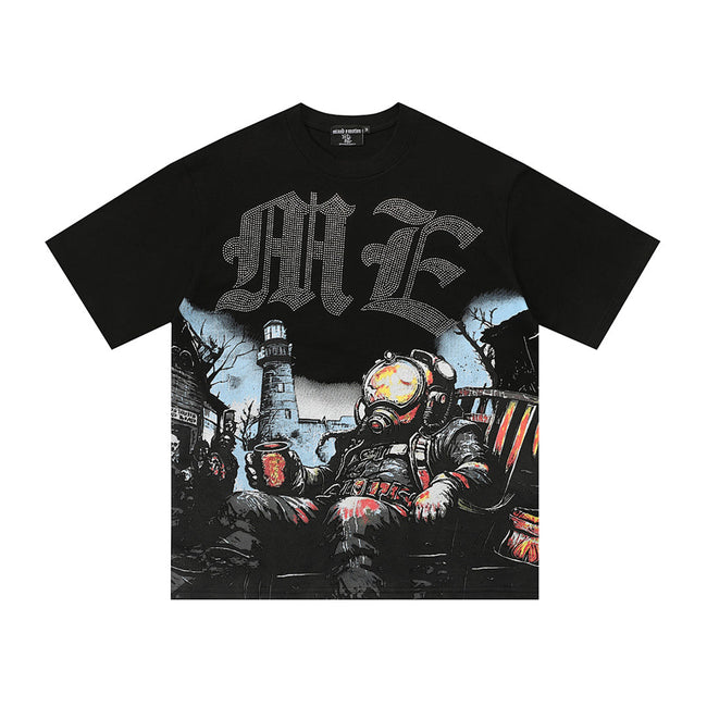 Mixed Emotion Illustrated Graphic Tee Hover Image