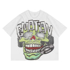 Mixed Emotion Skull Graphic Tee