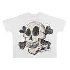 Mixed Emotion Skull Graphic Tee