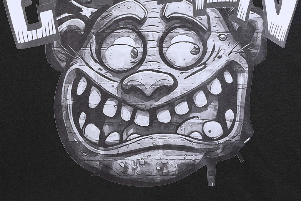 Mixed Emotion Skull Graphic Tee