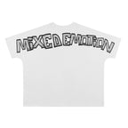 Mixed Emotion Skull Graphic Tee
