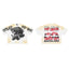 RARE PEACE Trust No One Crown‑of‑Thorns Cropped Oversized T‑Shirt