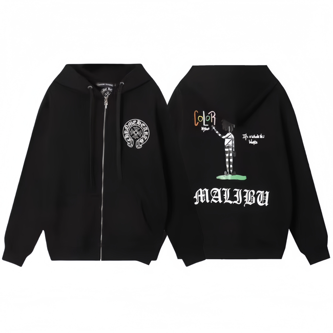 Chrome Hearts New Zip Up Hoodie -848 Hover Image