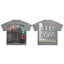 ROUGHPLAY Heavyweight Distressed Graphic Tee - Punk Rock Band & Vintage Poster
