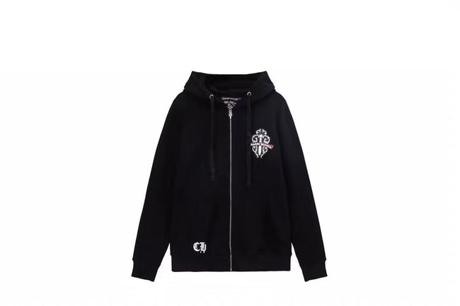Chrome Hearts New Zip Up Hoodie -834 Main Image