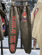Saint Michael ST142 Blood of The Sun Script Sweatpants