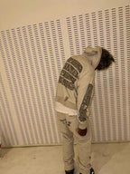 Saint Michael ST227 Thermal Grid Graphic Hoodie